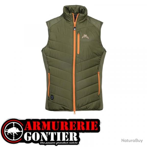PROHUNT GILET CHAUFFANT HYBRID KAKI XXXL