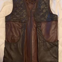 Gilet cuir de Buffle NEUF