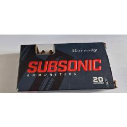 Munition Hornady Subsonic 300 Blackout