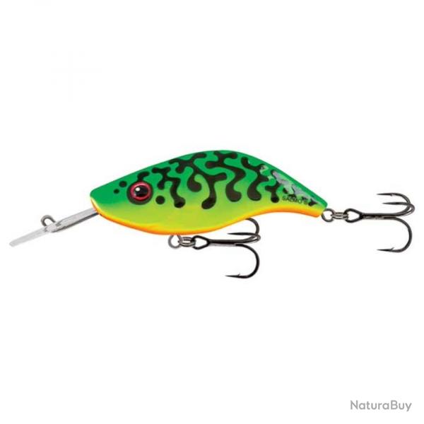 Poisson Nageur Salmo Sparky Shad Flottant 4cm 3,5g 4cm Green Tiger