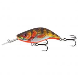 Poisson Nageur Salmo Sparky Shad Flottant 4cm 3,5g 4cm Yellow Holographic Perch