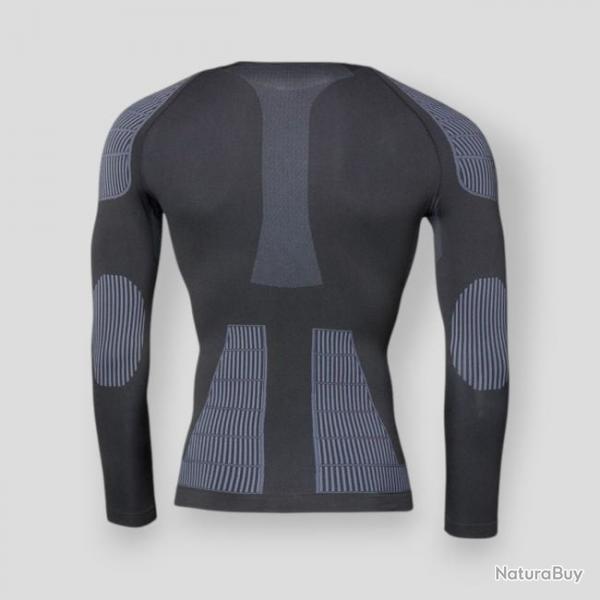 Tee-shirt Thermo-Static Noir - Ares