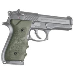 Grip Hogue pistolet auto Beretta 92F - vert