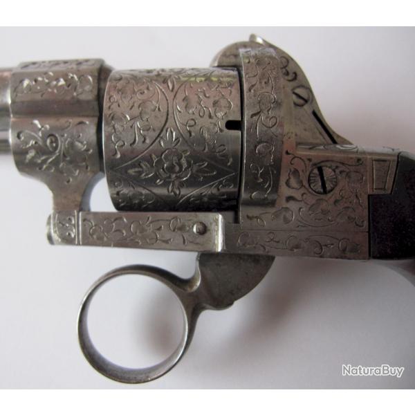 Revolver Lefaucheux double action dtente  anneau