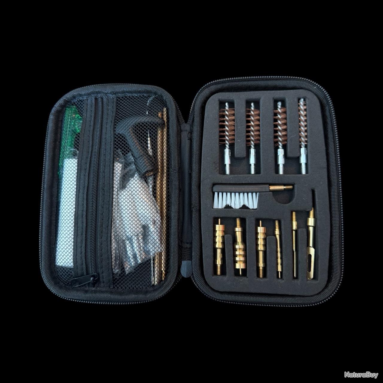 KIT DE NETTOYAGE UNIVERSEL POUR PISTOLET DE CHASSE - LIVRAISON GRATUITE  Item 11345209