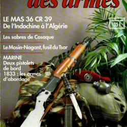 gazette des armes 225, mas 36 cr 39, marine système 1833, mosin nagant part 2, tapes de bouche,