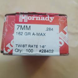 ogives hornady cal 7mm 284 162 gr a/max