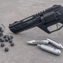 Révolver de défense SNOWPEAK CP300 Calibre 50. 13 Joules