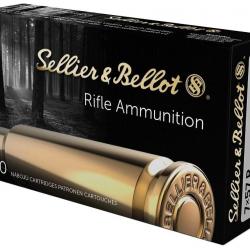 Cartouches SELLIER & BELLOT Calibre 7x57 R 140grs SP - Boite de 20 unités
