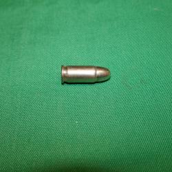 Cartouche de manipulation nickelée de 7.65mm fabrication FN pour BROWNING 1900, 1910, 1910/22