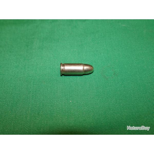 Cartouche de manipulation nickele de 7.65mm fabrication FN pour BROWNING 1900, 1910, 1910/22