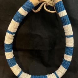 Collier indien des plaines old style perlé reconstitution indianiste