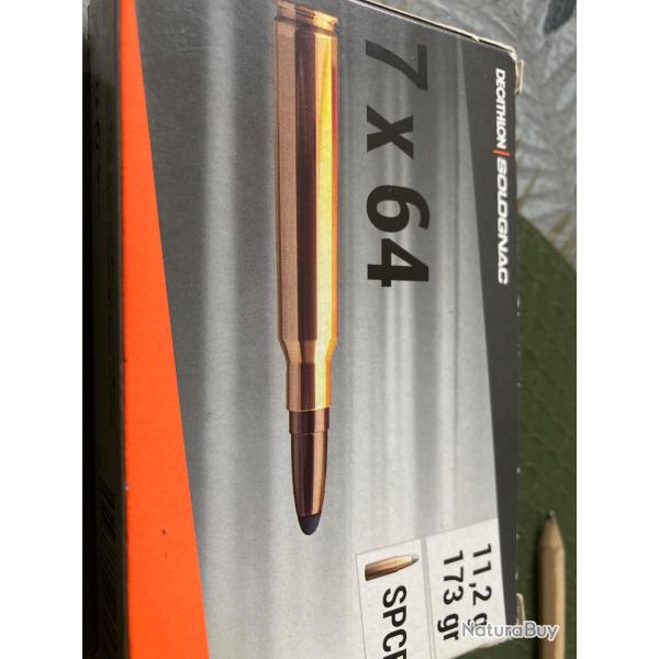 Lot de balles 7x64