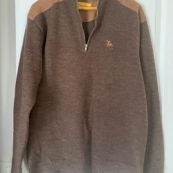 pull col montant Verney carron marron xl7