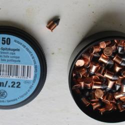 RWS  Flobert balle conique 6 mm