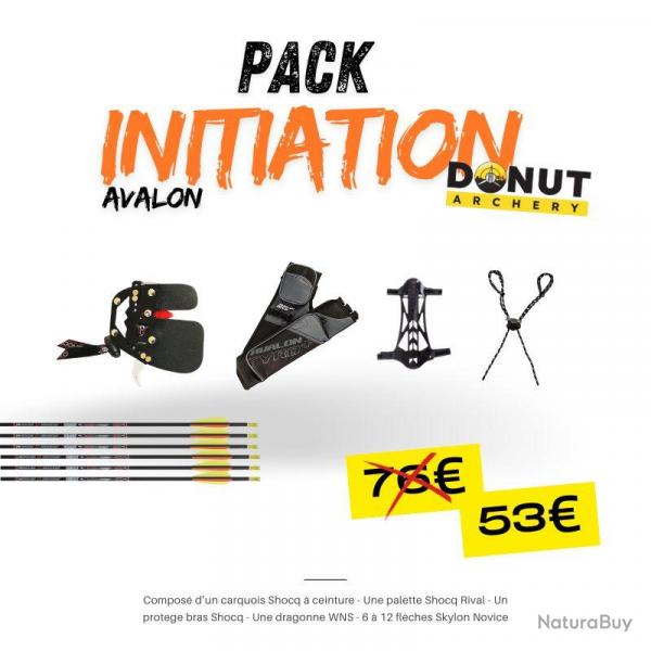 Kit d'quipements Initiation Avalon Donut Archery - Gaucher / Large / Gris