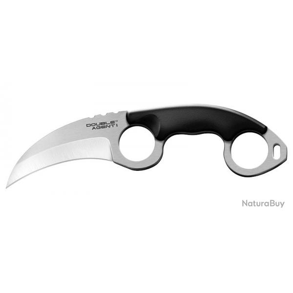 Couteau Cold Steel Double Agent I - Lame 76mm - Manche Grivory - Etui Secure-Ex