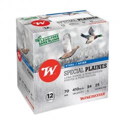 Cartouches Winchester Spécial Plaine 34g BJ Acier - Cal.12 x10 boites