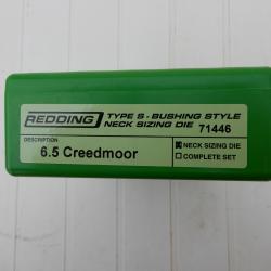 Outil de rechargement 6,5 Creedmoor Redding