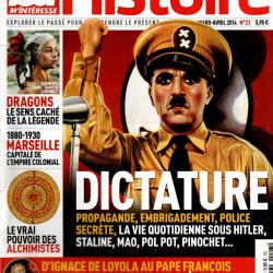 ça m'interesse histoire 23 de 2014, dictature, jésuites, dragons, alchimistes, la poste, le radium