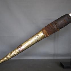 Sabre court Aghan dit khyber - Afgahnistan, Pachtoune, 19ème siècle