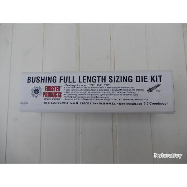 Outil Foster Rechargement 6,5 Creedmoor