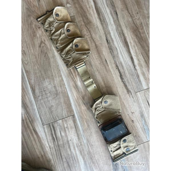 Ceinture porte chargeurs FM Bar 1918 d'poque