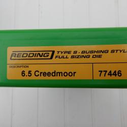 Outil Redding de rechargement 6,5 Creedmoor