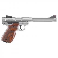 Pistolet RUGER MARK IV HUNTER inox fluté target 22LR