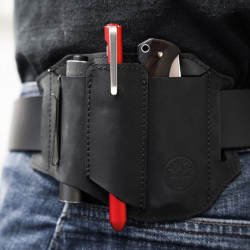 Böker 09BO295 Étui cuir noir  Holster ED-Three