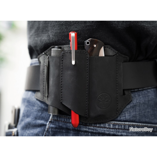 Bker 09BO295 tui cuir noir  Holster ED-Three