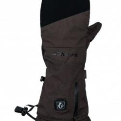 Gants mitaines chauffants SOMLYS kaki