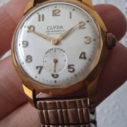 CLYDA MONTRE MÉCANIQUE VINTAGE 1960s MADE IN FRANCE (FRANCHE-COMTÉ)
