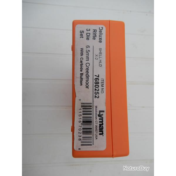 Outil de rechargement LYMAN 6,5 Creedmoor