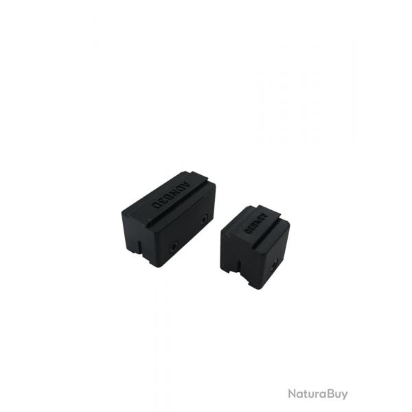 rehausse dioptre et guidon pour carabine feinwerkbau hauteur 25 mm