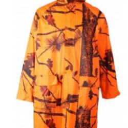 Veste de pluie TREELAND ghostcamo orange