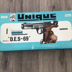 Pistolet UNIQUE vitesse olympique DES VO/79 en calibre 22 short