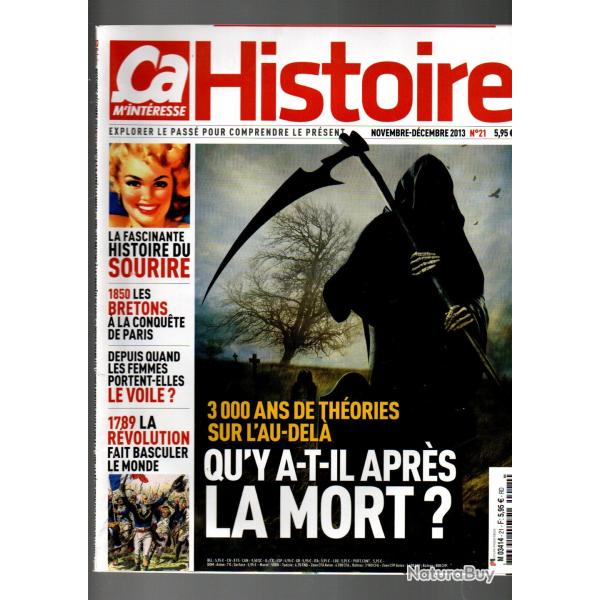 a m'interesse histoire 21 de 2013 , 1789, 1850 les bretons  paris, les trusques, port du voile,