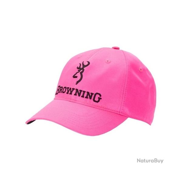 Casquette BROWNING pink blaze