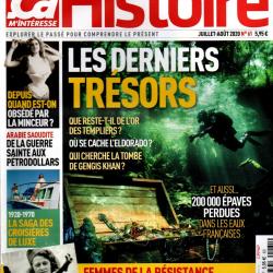 ça m'interesse histoire 61 de 2020 , les derniers trésors , femmes de la résistance, grippe espagnol