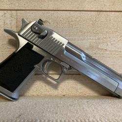 Pistolet Desert Eagle / Magnum Research (IMI) - Cal 44 Mag /Inox . Occasion .
