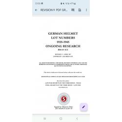Livre numérique BRIAN ICE 9 Identification casques Allemands