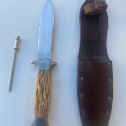 Couteau de chasse les 2  diables
