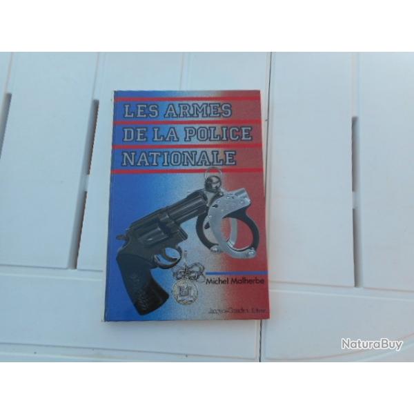 Les armes de la police Nationale