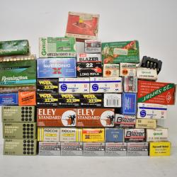 Lot de cartouches 22lr de 9,448kg Marques Diverses