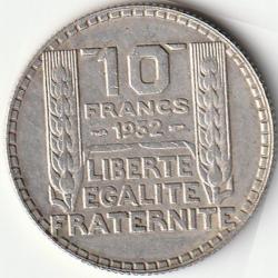 Pièce de Monnaie France 10 francs Turin Argent 1932