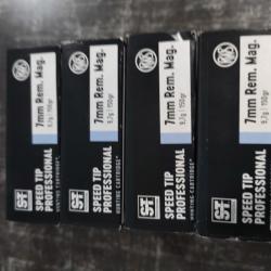 RWS LOTS DE BALLES 7MM REM MAG SPEED TIP PRO 3 ACHETER + 1 OFFERT