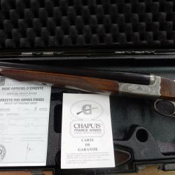 FUSIL JUXTAPOSE CHAPUIS RGP PLAINE CAL 12/76 CANON 70 CM OCCASION TRES BON ETAT