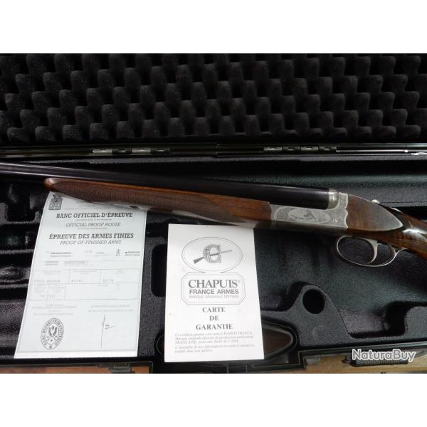 FUSIL JUXTAPOSE CHAPUIS RGP PLAINE CAL 12/76 CANON 70 CM OCCASION TRES BON ETAT