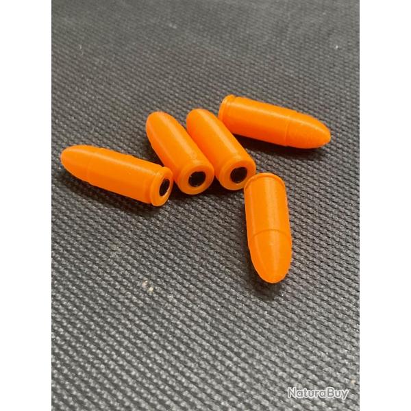 Lot de 5 cartouches inertes 919 mm Avec amortisseur